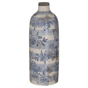 Modro-bílá keramická váza InArt Antigue, ⌀ 11,5 cm