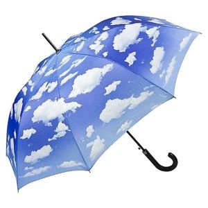 Modrý holový deštník Von Lilienfeld Bavarian Sky, ø 100 cm
