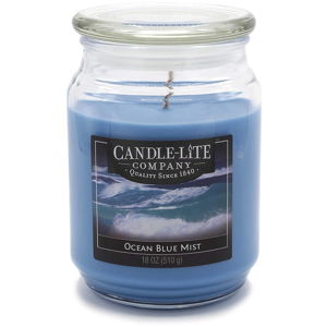 Vonná svíčka ve skle s vůní oceánu Candle-Lite, doba hoření až 110 hodin