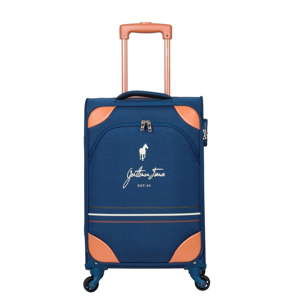 Modrý cestovní kufr na kolečkách GENTLEMAN FARMER Gettio Valise Weekend, 60 l