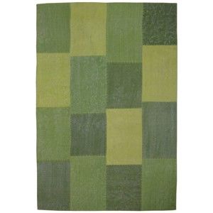 Ručně tkaný zelený koberec Kayoom Emotion 222 Multi Grun, 120 x 170 cm