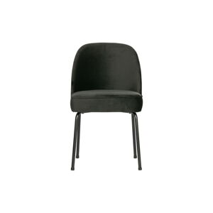 Černé sametové jídelní židle v sadě 2 ks Vogue – BePureHome