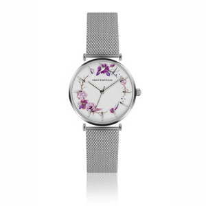 Dámské hodinky s páskem z nerezové oceli ve stříbrné barvě Emily Westwood Periwinkle