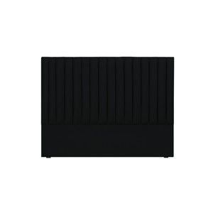 Černé čelo postele Cosmopolitan design NJ, 200 x 120 cm