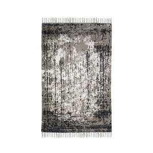 Modro-béžový bavlněný koberec HSM collection Colorful Living Porro, 200 x 300 cm