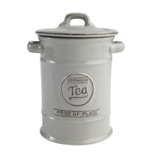 Šedá keramická dóza na čaj T&G Woodware Pride of Place