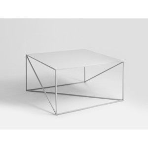 Šedý konferenční stolek Custom Form Memo, 100 x 100 cm