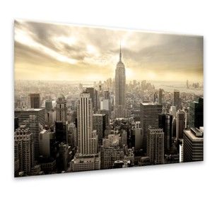 Obraz Styler Glasspik Manhattan, 80 x 120 cm
