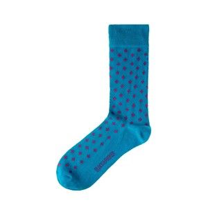 Modré ponožky Black & Parker London Hinton Ampner, vel. 37 - 43