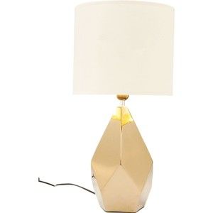 Stolní lampa ve zlaté barvě Kare Design Diamond