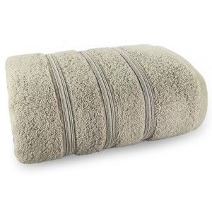 Béžový ručník ze 100% bavlny Marie Lou Majo, 90 x 50 cm
