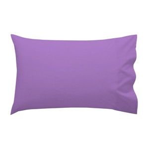 Bavlněný povlak na polštář v barvě lila , 50 x 30 cm