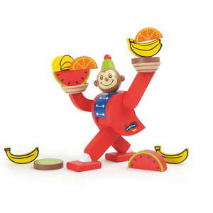 Dřevěná hračka Legler Circus Monkey