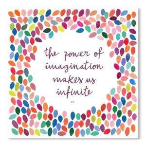 Plakát Americanflat Infinite Imagination, 30 x 30 cm
