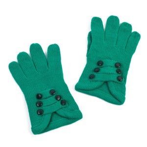Zelené dámské rukavice Art of Polo Pamela