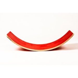 Velké červené bukové houpací prkno Utukutu Woudie, délka 117 cm