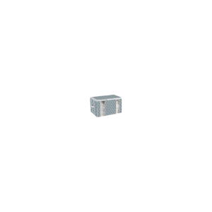 Modrý úložný box na oblečení Compactor Signature Medium Missy, 125 l