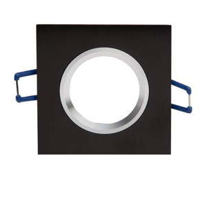 Černý kryt na LED žárovku Kobi, šířka 8 cm