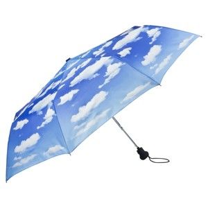 Modrý skládací deštník Von Lilienfeld Bavarian Sky