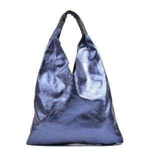 Modrá kožená kabelka Isabella Rhea Duroto