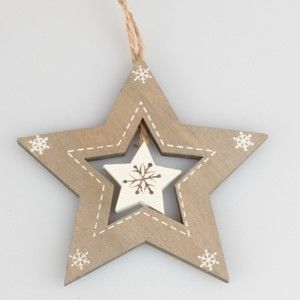 Závěsná dekorace ve tvaru hvězdy Dakls Jeanette