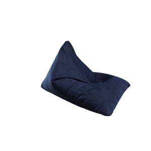 Tmavě modrý sedací vak Innovation Soft Peak Velvet Dark Blue