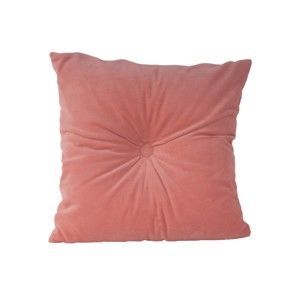 Růžový bavlněný polštář PT LIVING, 45 x 45 cm