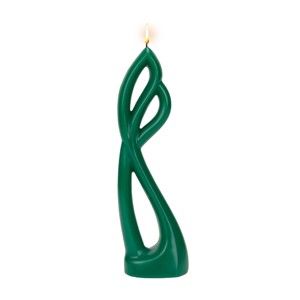 Zelená svíčka Alusi Ava, 8 hodin hoření