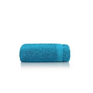 Tyrkysově modrý bavlněný ručník Maison Carezza Marshan, 30 x 50 cm
