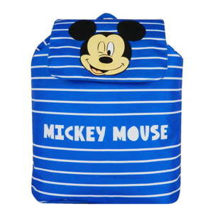 Modrý školní batoh Bagtrotter Stripes Mickey