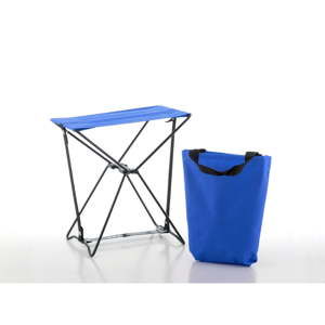 Modrá skládací stolička InnovaGoods Handy