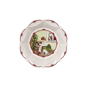 Porcelánová miska s vánočním motivem Villeroy & Boch, ø 16,4 cm