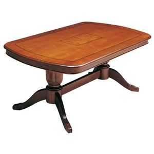 Dřevěný konferenční stolek Folke Mozart Constanze, délka 130 cm