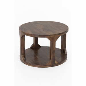 Konferenční stolek z akáciového dřeva India, 60 cm