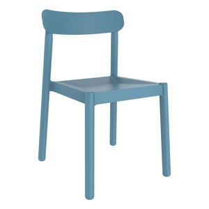 Sada 4 modrých zahradních židlí Resol Elba