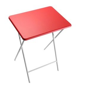 Červená skládací stolička Versa Crual