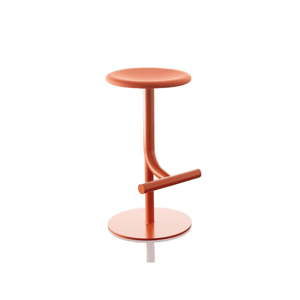 Červená barová židle Magis Tibu, výška 60/77 cm