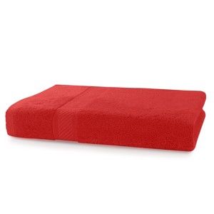 Červený ručník DecoKing Bamby, 50 x 100 cm