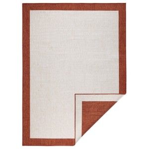 Červeno-krémový venkovní koberec Bougari Panama, 200 x 290 cm