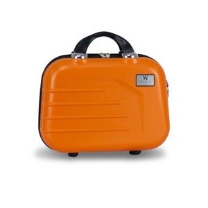 Oranžový dámský příruční cestovní kufřík My Valice PREMIUM Make Up & Hand Suitcase