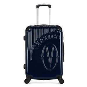 Tmavě modrý cestovní kufr na kolečkách VERTIGO Valise Grand Format Duro, 89 l
