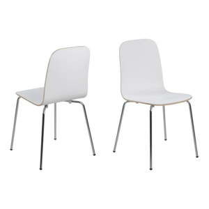 Bílá jídelní židle Actona Bjoorn