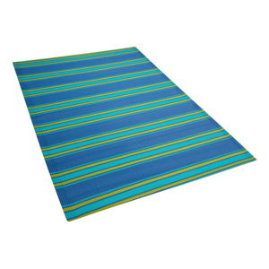Modrý venkovní koberec Monobeli Curito, 120 x 180 cm