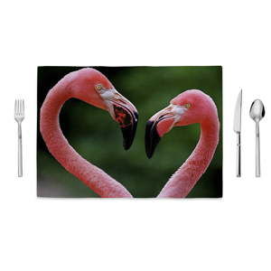 Prostírání Home de Bleu Two Flamingos, 35 x 49 cm