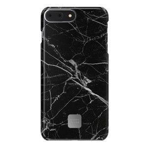 Černo-šedý ochranný kryt na telefon pro iPhone 7 a 8 Plus Happy Plugs Slim