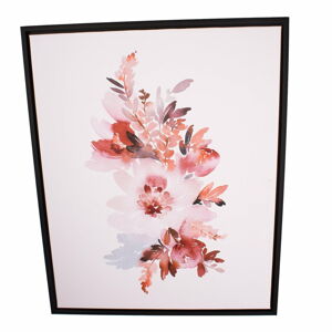 Nástěnný obraz v rámu Dakls Pinky Flowers, 40 x 50 cm