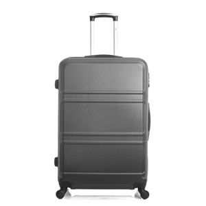 Tmavě šedý cestovní kufr na kolečkách Hero Utah, 97 l