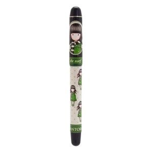 Zelené kuličkové pero s náplněmi Santoro London The Scarf