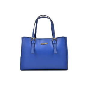 Modrá kožená kabelka Isabella Rhea Lilly