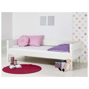 Bílá dětská postel Manis-h Huxie, 90 x 200 cm